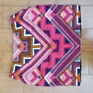 Geometric Tribal print Skirt